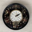 画像1: VINTAGE ANTIQUE WALL CLOCK GENERAL ELECTRIC GE ヴィンテージ アンティーク ウォールクロック 壁掛け時計 / ミッドセンチュリー フォークアート 黒色 ブラック 店舗什器 アメリカ USA (1)