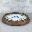 画像4: VINTAGE ANTIQUE WALL CLOCK THE STANDARD ELECTRIC TIME CO. ヴィンテージ アンティーク ウォールクロック 壁掛け時計 / インダストリアル スクールクロック 木製 ブラウン 茶色 店舗什器 アメリカ USA (4)