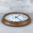 画像5: VINTAGE ANTIQUE WALL CLOCK THE STANDARD ELECTRIC TIME CO. ヴィンテージ アンティーク ウォールクロック 壁掛け時計 / インダストリアル スクールクロック 木製 ブラウン 茶色 店舗什器 アメリカ USA (5)