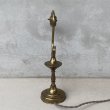 画像2: VINTAGE ANTIQUE DESKLAMP ヴィンテージ アンティーク デスクライト スタンドライト テーブルランプ 卓上ライト 照明 / インテリア ブラス 真鍮 LEVITON 店舗什器 アメリカ USA (2) (2)