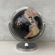 画像1: VINTAGE ANTIQUE REPLOGLE GLOBE BLACK OCEAN ヴィンテージ アンティーク 地球儀 ブラックオーシャン / コレクタブル 地図 インテリア 50' 黒色 店舗什器 アメリカ USA (1)