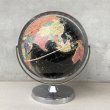 画像2: VINTAGE ANTIQUE REPLOGLE GLOBE BLACK OCEAN ヴィンテージ アンティーク 地球儀 ブラックオーシャン / コレクタブル 地図 インテリア 50' 黒色 店舗什器 アメリカ USA (2)