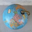 画像3: VINTAGE ANTIQUE CRAM'S IMPERIAL WORLD GLOBE ヴィンテージ アンティーク 地球儀 / コレクタブル 地図 インテリア 店舗什器 アメリカ USA (1) (3)