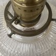 画像7: VINTAGE ANTIQUE LIGHT ヴィンテージ アンティーク 吊り下げライト 照明 / ライト ランプ ペンダントライト ガラスシェード 天井照明 PAULDING アメリカ USA  (7)