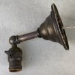 画像2: VINTAGE ANTIQUE LAMP LIGHT WALL LAMP ヴィンテージ アンティーク ライト ウォールランプ 壁付け照明 ブラケットランプ / ランプ G.E 真鍮 店舗什器 アメリカ USA 14 (2)