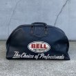 画像3: VINTAGE BELL HELMETS CHOICE OF PROFESSIONALS BAG ベル ヘルメットバッグ / コレクタブル モーター系 バイク ガレージ ディスプレイ 大 鞄 アメリカ USA (3)