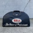 画像2: VINTAGE BELL HELMETS CHOICE OF PROFESSIONALS BAG ベル ヘルメットバッグ / コレクタブル モーター系 バイク ガレージ ディスプレイ 大 鞄 アメリカ USA (2)