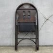 画像11: VINTAGE ANTIQUE SOLID KUMFORT FOLDING CHAIR ヴィンテージ アンティーク フォールディングチェア 折り畳み椅子 / インダストリアル ウッド 木製 家具 店舗 什器 アメリカ (11)