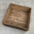 画像6: VINTAGE ANTIQUE WOOD CRATE WOODEN BOX ヴィンテージ アンティーク ウッドボックス 木箱 / コレクタブル 収納 ケース ガレージ ガーデニング ROBERT A.JOHNSTON CO. 店舗什器 アメリカ USA  (6)