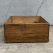 画像4: VINTAGE ANTIQUE WOOD CRATE WOODEN BOX ヴィンテージ アンティーク ウッドボックス 木箱 / コレクタブル 収納 ケース ガレージ ガーデニング ROBERT A.JOHNSTON CO. 店舗什器 アメリカ USA  (4)