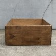 画像5: VINTAGE ANTIQUE WOOD CRATE WOODEN BOX ヴィンテージ アンティーク ウッドボックス 木箱 / コレクタブル 収納 ケース ガレージ ガーデニング ROBERT A.JOHNSTON CO. 店舗什器 アメリカ USA  (5)