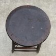 画像6: VINTAGE ANTIQUE STOOL CHAIR ヴィンテージ アンティーク スツール チェア 椅子 / インダストリアル ウッド 木製 家具 店舗 什器 アメリカ (6)