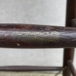 画像10: VINTAGE ANTIQUE STOOL CHAIR ヴィンテージ アンティーク スツール チェア 椅子 / インダストリアル ウッド 木製 家具 店舗 什器 アメリカ (10)