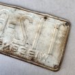 画像8: VINTAGE ANTIQUE LICENSE PLATE ヴィンテージ アンティーク ナンバープレート / インダストリアル モーター系 ガレージ ディスプレイ 車 店舗 アメリカ (8)