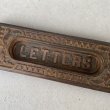 画像5: VINTAGE ANTIQUE LETTER SLOT ヴィンテージ アンティーク メールボックス レタースロット 郵便ポスト 郵便受け / ドアパーツ 建具 店舗什器 アメリカ USA (2) (5)