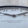 画像7: VINTAGE ANTIQUE WALL CLOCK STROMBERG ELECTRIC CO. ヴィンテージ アンティーク ウォールクロック 壁掛け時計 / インダストリアル コレクタブル スクールクロック ブラック 黒色 店舗什器 アメリカ USA (7)