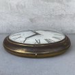 画像6: VINTAGE ANTIQUE WALL CLOCK UNITED CLOCK ヴィンテージ アンティーク ウォールクロック 壁掛け時計 / インダストリアル コレクタブル スクールクロック 店舗什器 アメリカ USA (6)