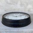 画像3: VINTAGE ANTIQUE WALL CLOCK STROMBERG ELECTRIC CO. ヴィンテージ アンティーク ウォールクロック 壁掛け時計 / インダストリアル コレクタブル スクールクロック ブラック 黒色 店舗什器 アメリカ USA (3)