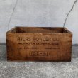 画像5: VINTAGE ANTIQUE WOOD CRATE WOODEN BOX  ATLAS POWDER CO. ヴィンテージ アンティーク ウッドボックス 木箱 / コレクタブル 収納 ケース ガレージ ガーデニング 店舗什器 アメリカ USA  (2) (5)