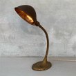 画像9: VINTAGE ANTIQUE DESKLAMP THE GREIST MFG CO ヴィンテージ アンティーク デスクランプ スタンドライト 卓上ライト 照明 / グースネック アイアン 鉄 店舗什器 アメリカ (9)