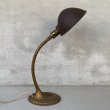 画像3: VINTAGE ANTIQUE DESKLAMP THE GREIST MFG CO ヴィンテージ アンティーク デスクランプ スタンドライト 卓上ライト 照明 / グースネック アイアン 鉄 店舗什器 アメリカ (3)