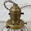 画像6: VINTAGE ANTIQUE LAMP ヴィンテージ アンティーク 吊り下げライト / ライト ペンダントライト ガラスシェード 天井照明 店舗什器 アメリカ (1) (6)