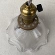 画像4: VINTAGE ANTIQUE LAMP ヴィンテージ アンティーク 吊り下げライト / ライト ペンダントライト ガラスシェード 天井照明 店舗什器 アメリカ (2) (4)