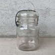 画像3: VINTAGE ANTIQUE BALL IDEAL JAR ヴィンテージ アンティーク ボール ジャー ガラス瓶 アメリカ / ワイヤー付き クリアー ディスプレイ ボトル 小物入れ 収納 店舗什器 (1) (3)