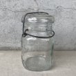 画像3: VINTAGE ANTIQUE BALL IDEAL JAR ヴィンテージ アンティーク ボール ジャー ガラス瓶 アメリカ / ワイヤー付き クリアー ディスプレイ ボトル 小物入れ 収納 店舗什器 (2) (3)