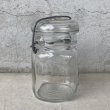 画像4: VINTAGE ANTIQUE BALL IDEAL JAR ヴィンテージ アンティーク ボール ジャー ガラス瓶 アメリカ / ワイヤー付き クリアー ディスプレイ ボトル 小物入れ 収納 店舗什器 (2) (4)