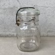 画像4: VINTAGE ANTIQUE BALL IDEAL JAR ヴィンテージ アンティーク ボール ジャー ガラス瓶 アメリカ / ワイヤー付き クリアー ディスプレイ ボトル 小物入れ 収納 店舗什器 (4) (4)