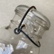 画像8: VINTAGE ANTIQUE BALL IDEAL JAR ヴィンテージ アンティーク ボール ジャー ガラス瓶 アメリカ / ワイヤー付き クリアー ディスプレイ ボトル 小物入れ 収納 店舗什器 (7) (8)