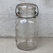 画像4: VINTAGE ANTIQUE BALL IDEAL JAR ヴィンテージ アンティーク ボール ジャー ガラス瓶 アメリカ / ワイヤー付き クリアー ディスプレイ ボトル 小物入れ 収納 店舗什器 (5) (4)