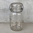 画像4: VINTAGE ANTIQUE BALL IDEAL JAR ヴィンテージ アンティーク ボール ジャー ガラス瓶 アメリカ / ワイヤー付き クリアー ディスプレイ ボトル 小物入れ 収納 店舗什器 (7) (4)