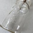 画像9: VINTAGE ANTIQUE BALL IDEAL JAR ヴィンテージ アンティーク ボール ジャー ガラス瓶 アメリカ / ワイヤー付き クリアー ディスプレイ ボトル 小物入れ 収納 店舗什器 (6) (9)