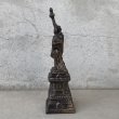 画像4: VINTAGE ANTIQUE STATUE OF LIBERTY  ヴィンテージ アンティーク 自由の女神 / コレクタブル オブジェ インテリア ディスプレイ 置物 雑貨 アメリカ (2) (4)