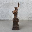 画像2: VINTAGE ANTIQUE STATUE OF LIBERTY  ヴィンテージ アンティーク 自由の女神 / コレクタブル オブジェ インテリア ディスプレイ 置物 雑貨 アメリカ (3) (2)