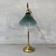 画像2: VINTAGE ANTIQUE FARIES C ARM CARVED ARM DESK LAMP ヴィンテージ アンティーク フェアリーズ C型 カーブアーム デスクランプ スタンドライト / ランプ インダストリアル HUBBELL コレクタブル 照明 店舗什器 アメリカ USA  (2)