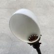 画像6: VINTAGE ANTIQUE DESKLAMP TREBOR MFG CO. ヴィンテージ アンティーク デスクランプ スタンドライト テーブルランプ 卓上ライト 照明 / ミルクガラスシェード グースネック アメリカ (6)