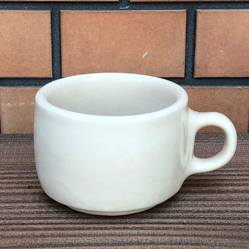 Vintage ヴィンテージ マグカップ アメリカ 陶器 コーヒー 食器 Rust Leather