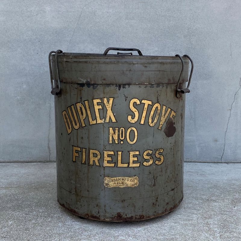 VINTAGE DURHAM MFG CO. DUPLEX FIRELESS STOVE 火消し アメリカ